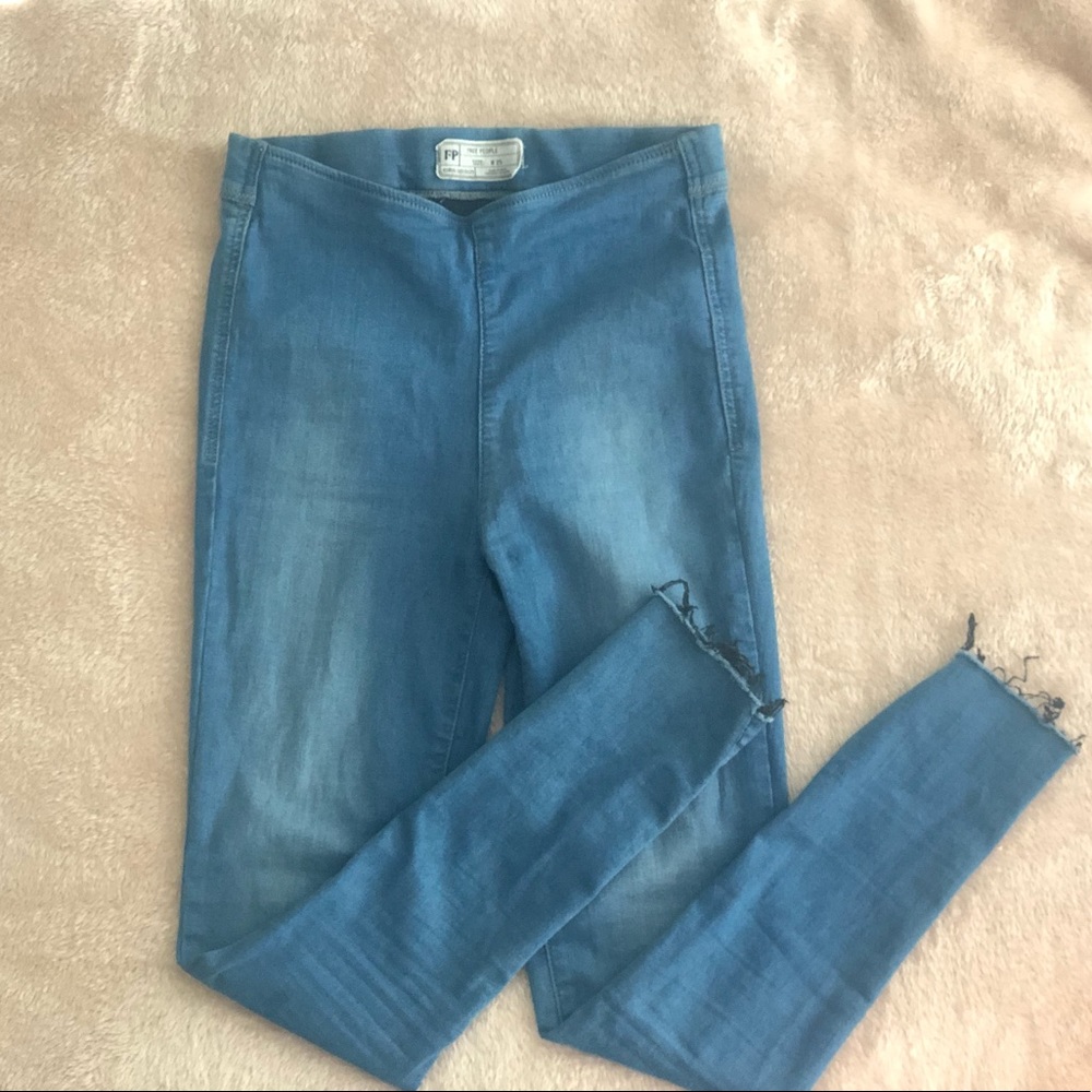 Free People Denim Legging - Picture 2 of 3